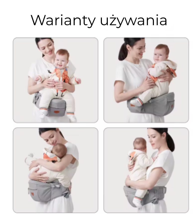 Tuliszek - ergonomiczne siodełko biodrowe dla dzieci